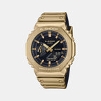 G-Shock Men Quartz Gold Dial Analog-Digital Resin Watch G1669