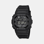 G-Shock Men Quartz Black Dial Digital Resin Watch G1670