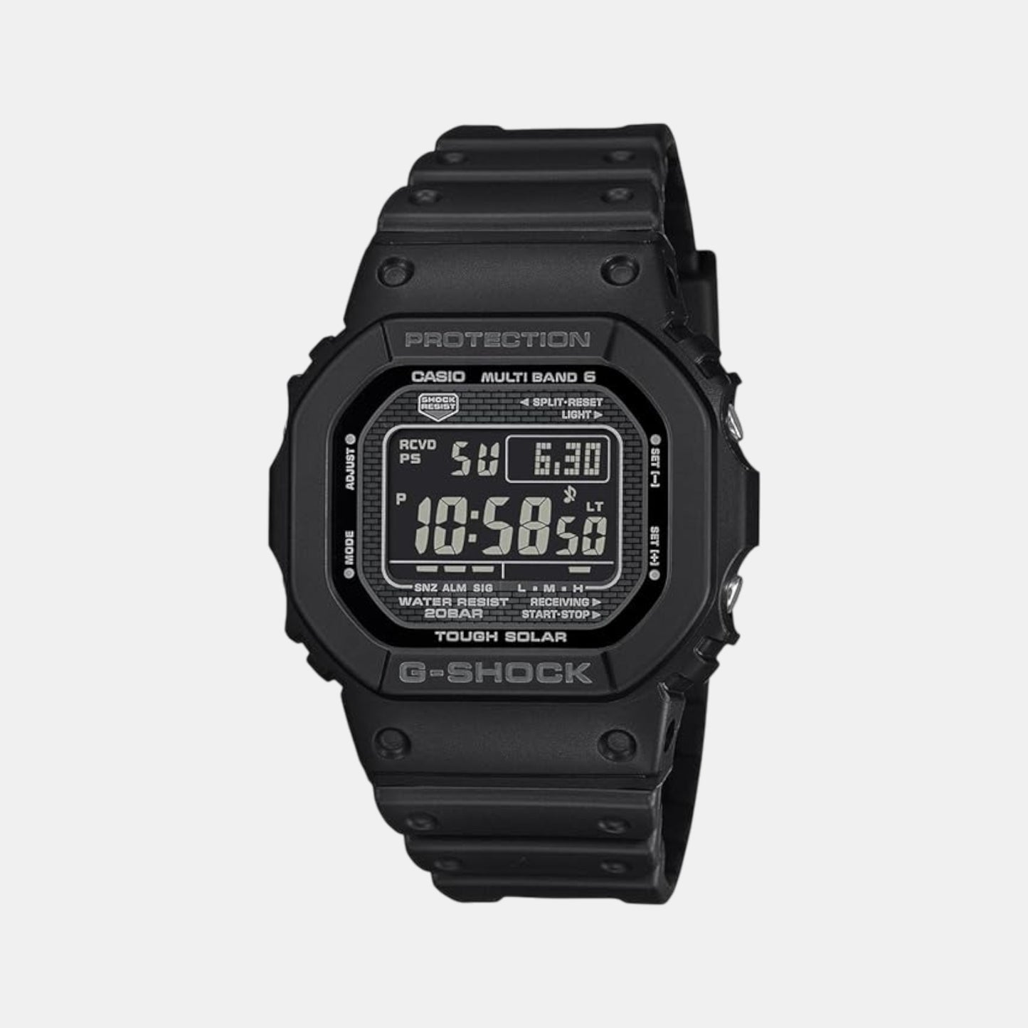 G-Shock Men Quartz Black Dial Digital Resin Watch G1670