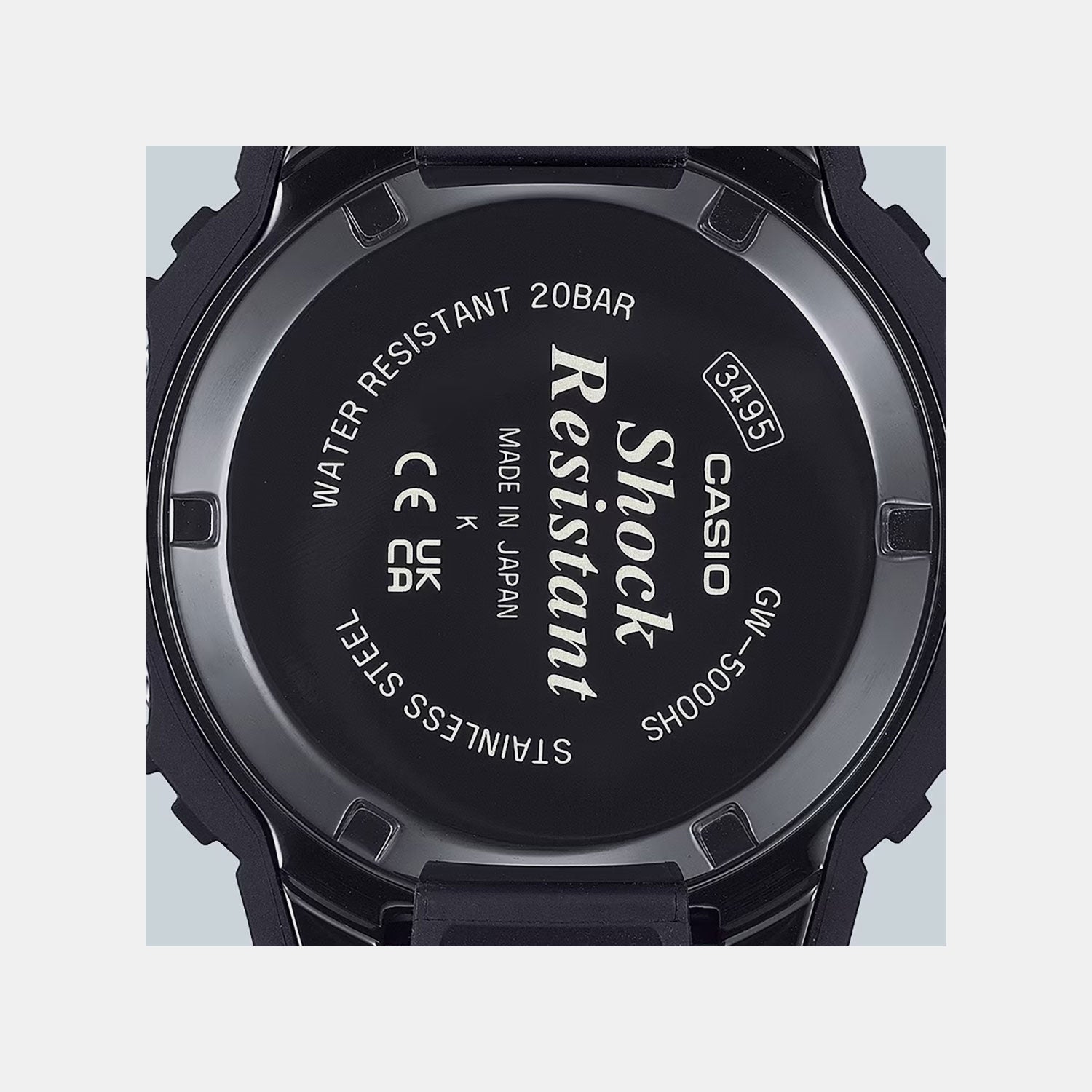 G-Shock Men Quartz Black Dial Digital Resin Watch G1671