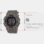 G-Shock Men Quartz Black Dial Digital Resin Watch G1672