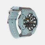 G-Shock Men Quartz Green Dial Analog-Digital Fabric Watch G1673