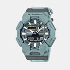 G-Shock Men Quartz Green Dial Analog Resin Watch G1673