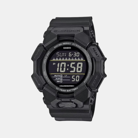 G-Shock Men Quartz Black Dial Digital Resin Watch G1674