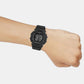 G-Shock Men Quartz Black Dial Digital Resin Watch G1674