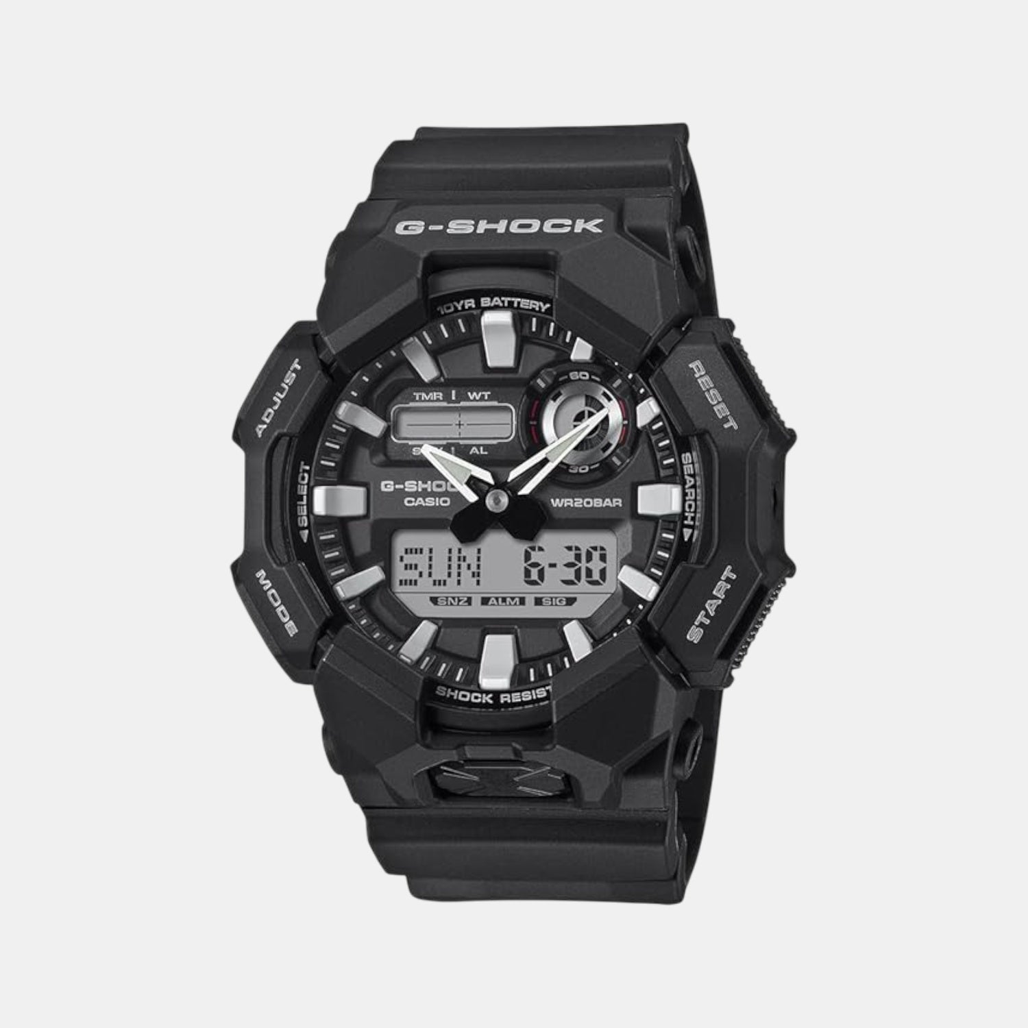 G-Shock Men Quartz Black Dial Analog-Digital Resin Watch G1675