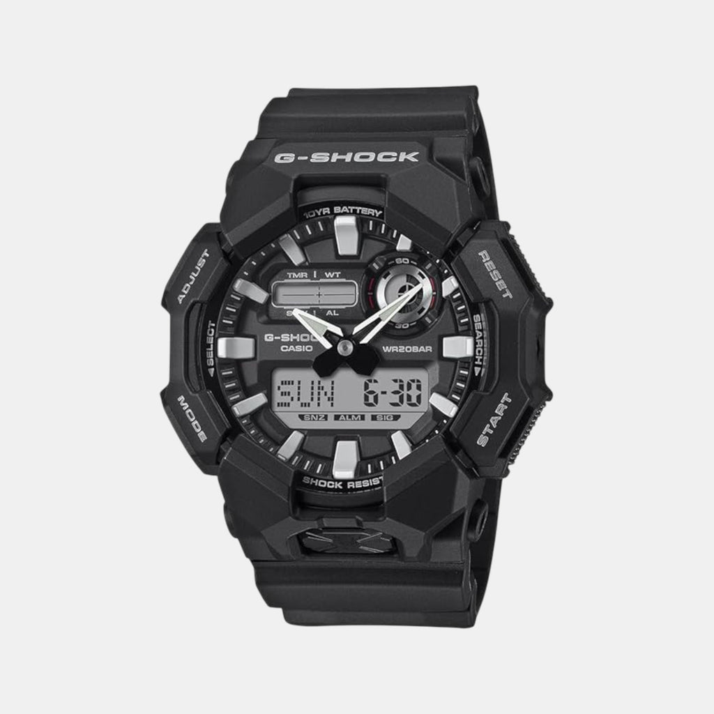 G-Shock Men Quartz Black Dial Analog-Digital Resin Watch G1675