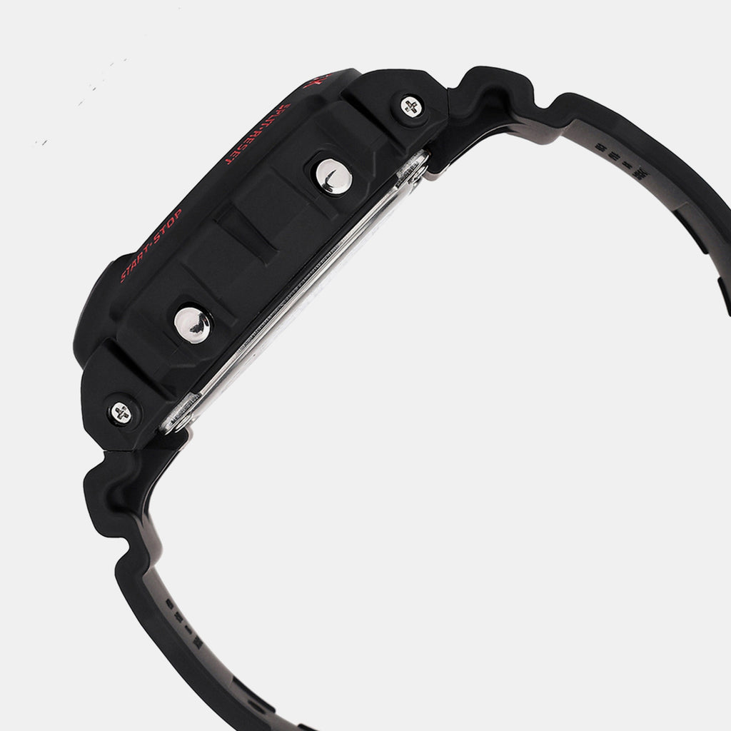 G-Shock Men Quartz Black Dial Digital Resin Watch G1676