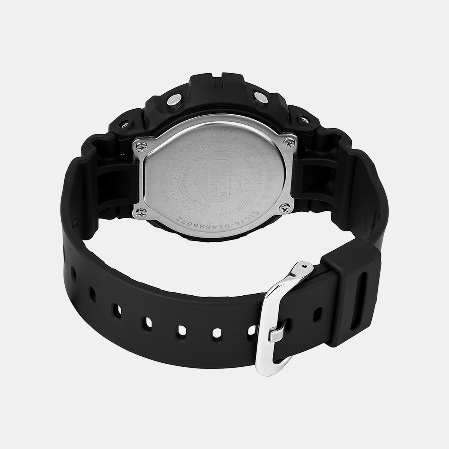 G-Shock Men Quartz Black Dial Digital Resin Watch G1676