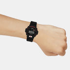 G-Shock Men Quartz Black Dial Digital Resin Watch G1676