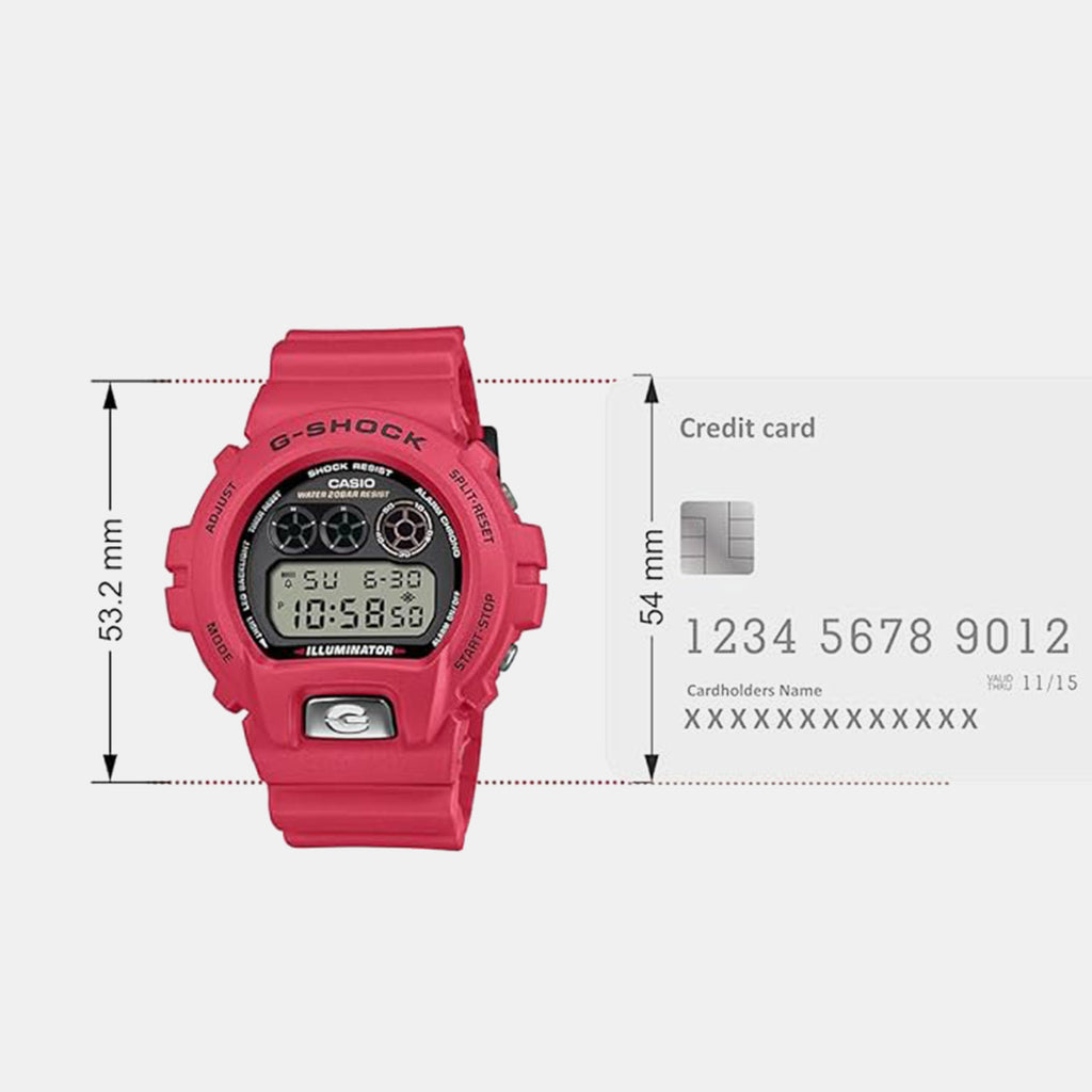G-Shock Men Quartz Black Dial Digital Resin Watch G1677
