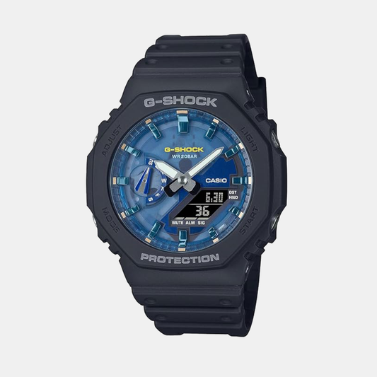 G-Shock Men Quartz Blue Dial Analog-Digital Resin Watch G1679