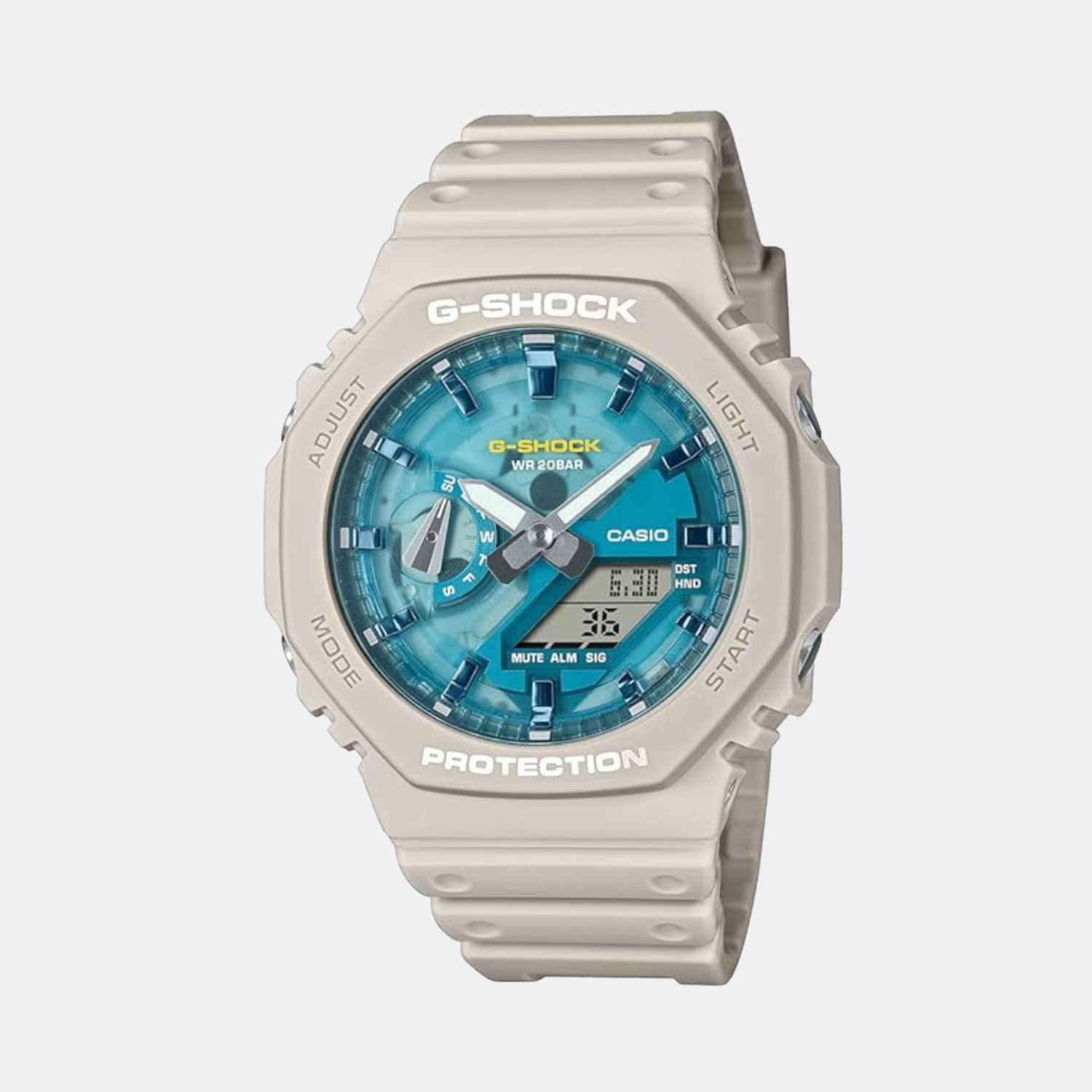 G-Shock Men Quartz Blue Dial Analog-Digital Resin Watch G1680