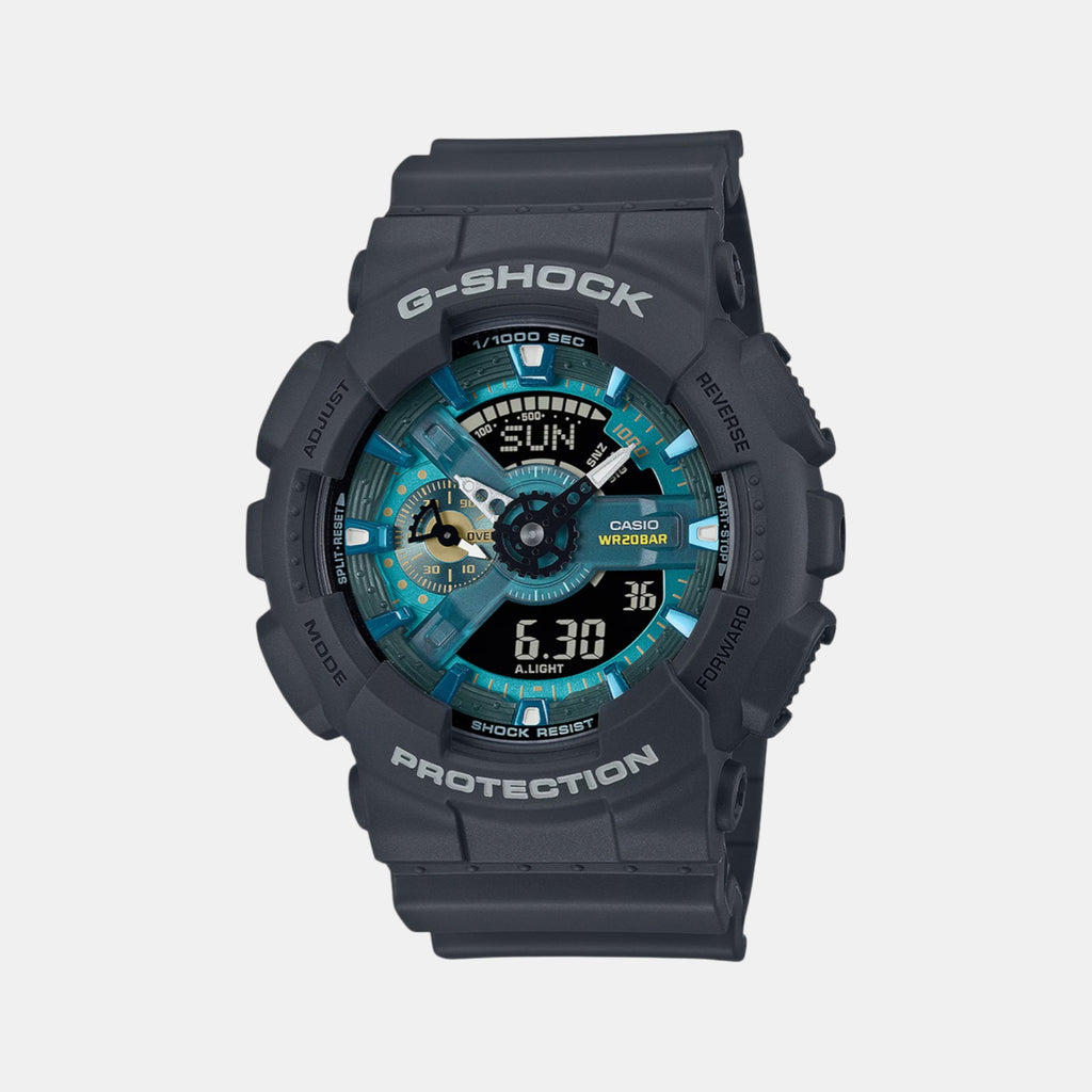 G-Shock Men Quartz Blue Dial Analog Resin Watch G1681