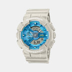 G-Shock Men Quartz Blue Dial Analog Resin Watch G1682