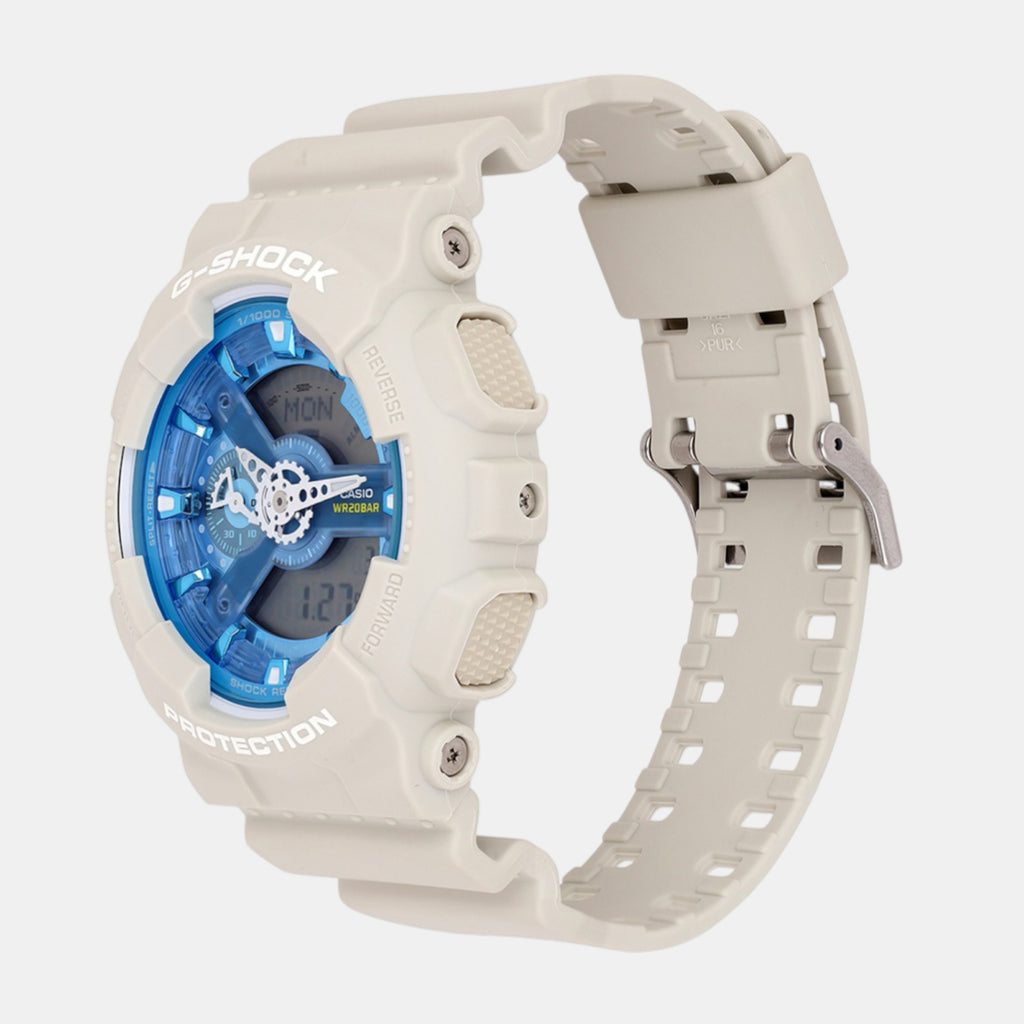G-Shock Men Quartz Blue Dial Analog Resin Watch G1682