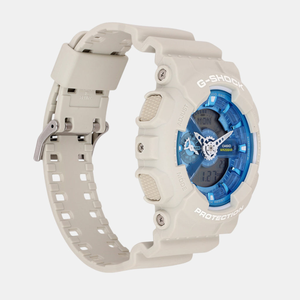 G-Shock Men Quartz Blue Dial Analog Resin Watch G1682