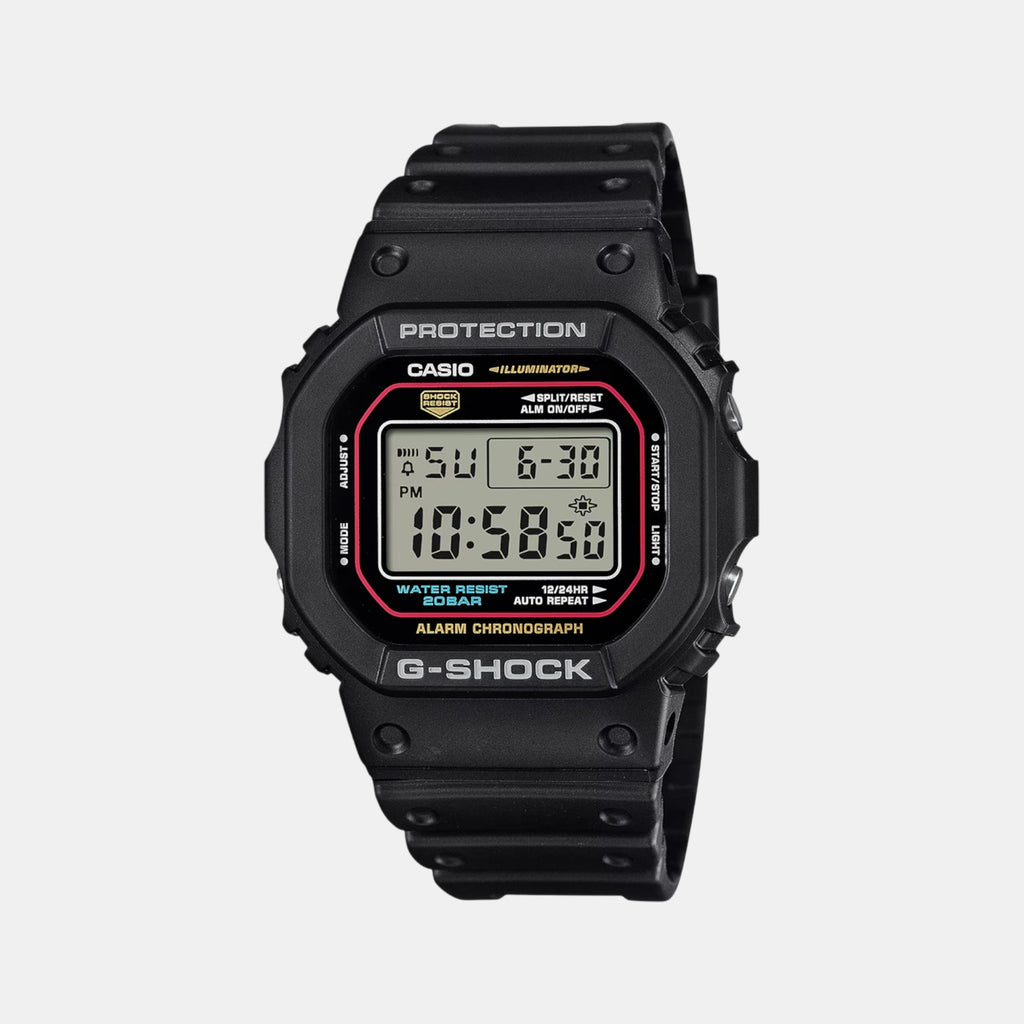 G-Shock Men Quartz Black Dial Digital Resin Watch G1683