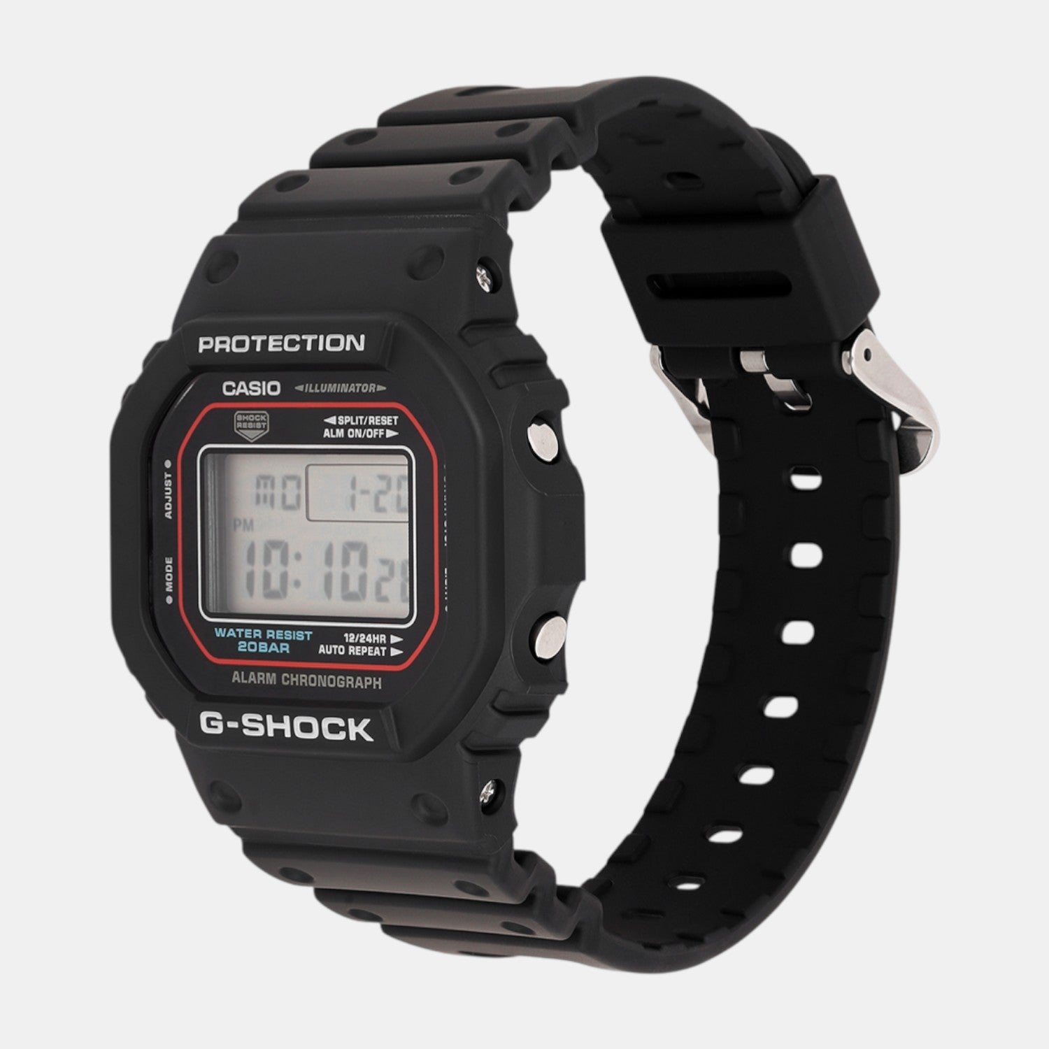 G-Shock Men Quartz Black Dial Digital Resin Watch G1683