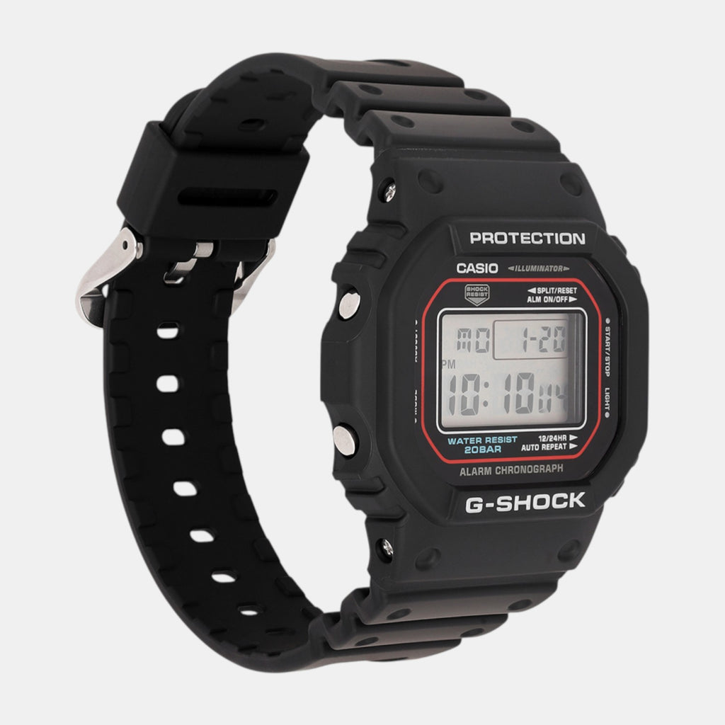 G-Shock Men Quartz Black Dial Digital Resin Watch G1683