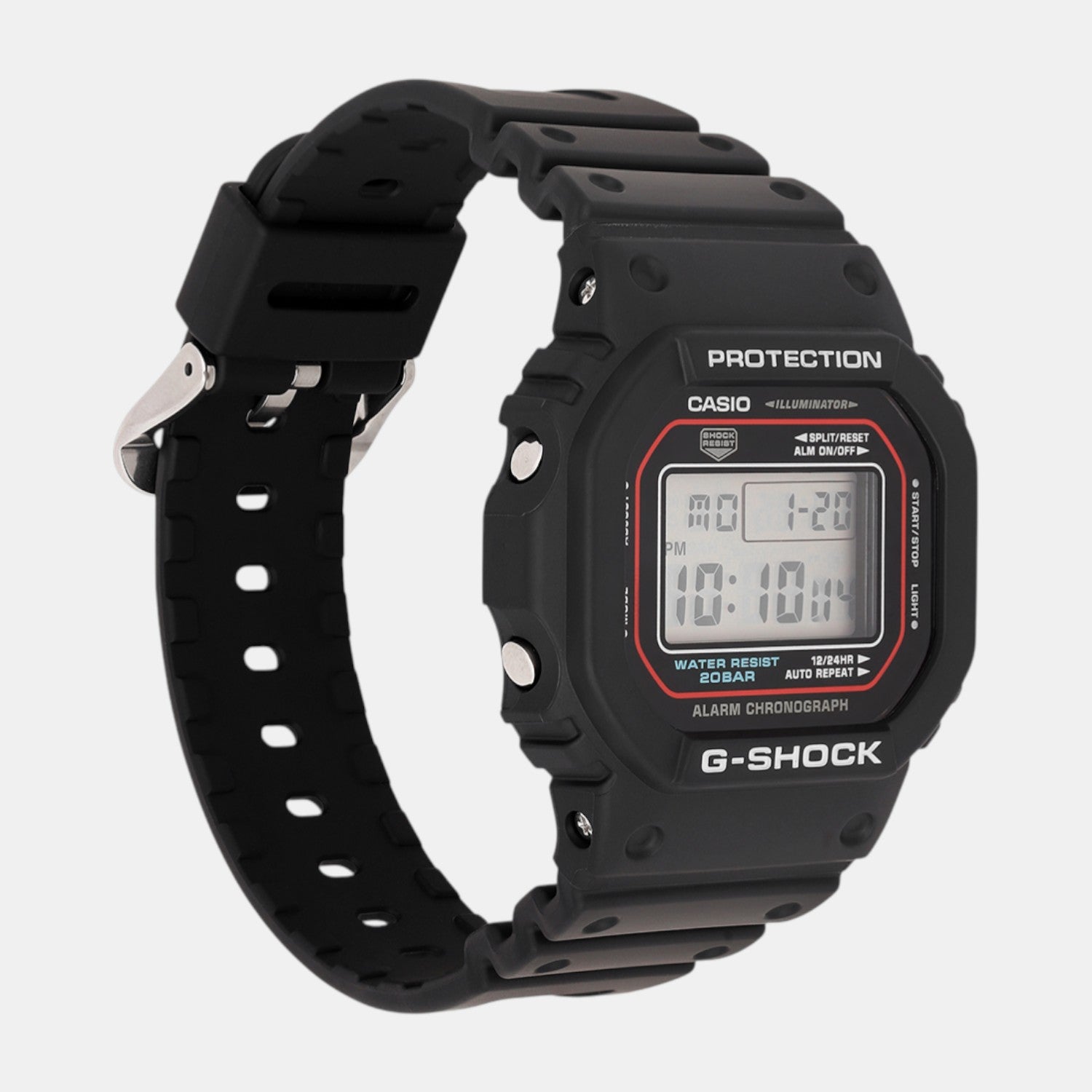 G-Shock Men Quartz Black Dial Digital Resin Watch G1683