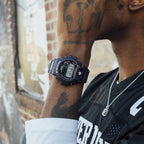 G-Shock Men Quartz Black Dial Digital Resin Watch G1684