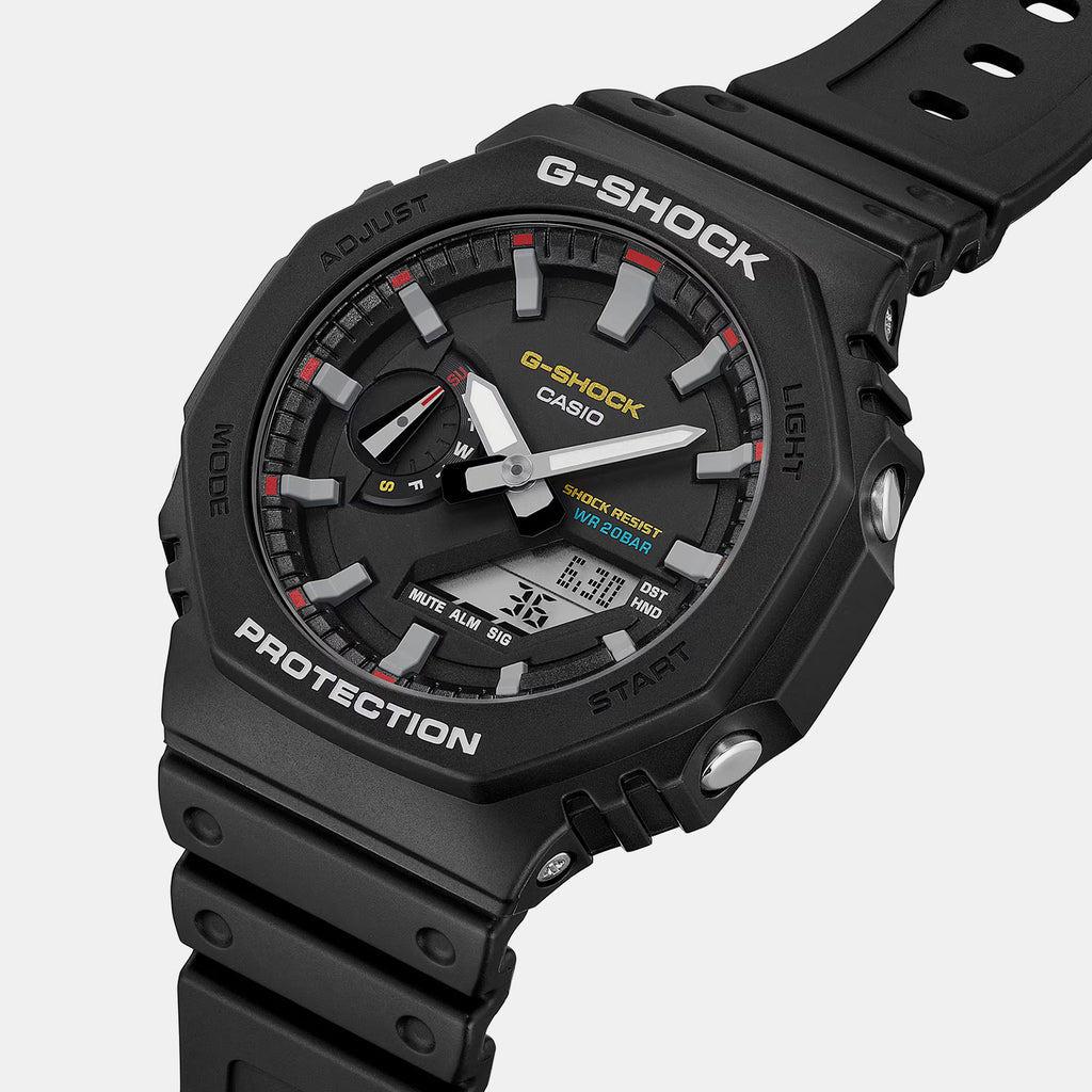 G-Shock Men Quartz Black Dial Analog-Digital Resin Watch G1686