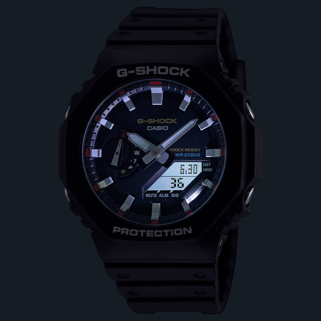 G-Shock Men Quartz Black Dial Analog-Digital Resin Watch G1686