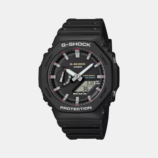 G-Shock Men Quartz Black Dial Analog-Digital Resin Watch G1686