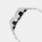 G-Shock Men Quartz Silver Dial Analog Stainless Steel Watch G1687