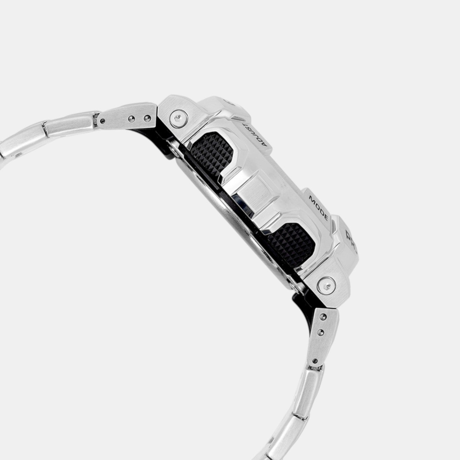 G-Shock Men Quartz Silver Dial Analog Stainless Steel Watch G1687