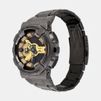 G-Shock Men Quartz Black Dial Analog Stainless Steel Watch G1688