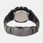 G-Shock Men Quartz Black Dial Analog Stainless Steel Watch G1688