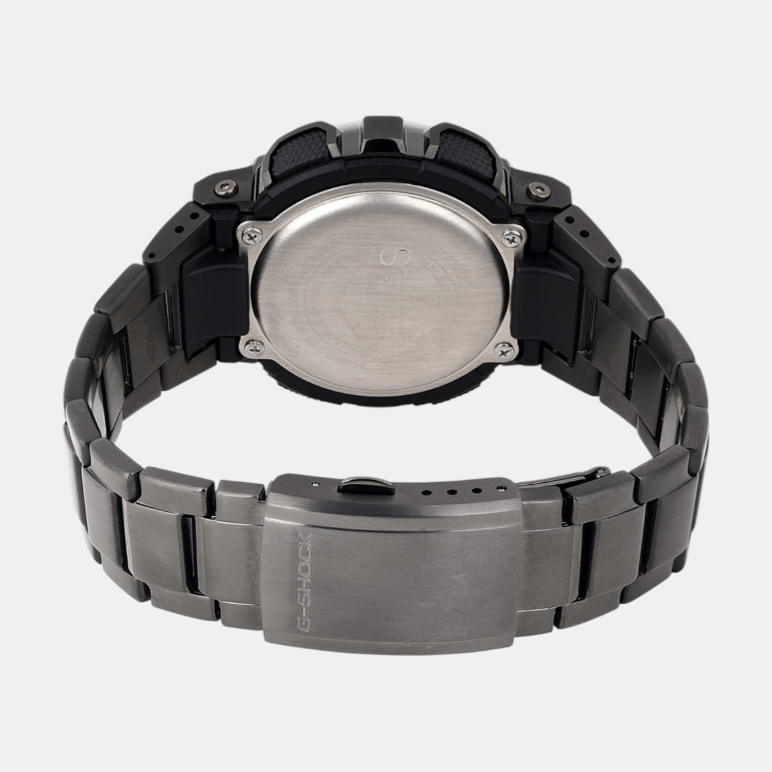 G-Shock Men Quartz Black Dial Analog Stainless Steel Watch G1688