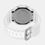 G-Shock Men Quartz Orange Dial Analog Resin Watch G1689