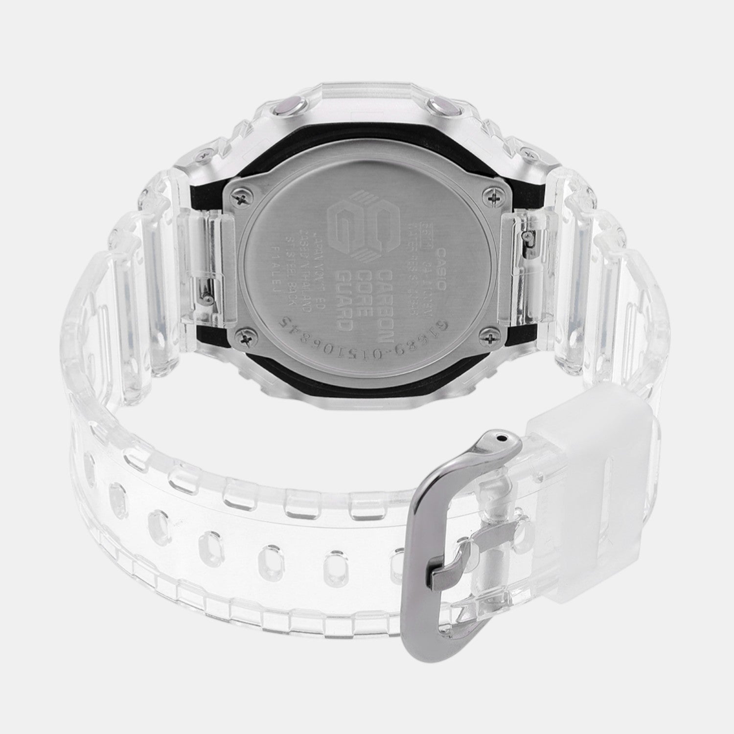 G-Shock Men Quartz Orange Dial Analog Resin Watch G1689