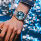 G-Shock Men Quartz Blue Dial Analog-Digital Resin Watch G1690