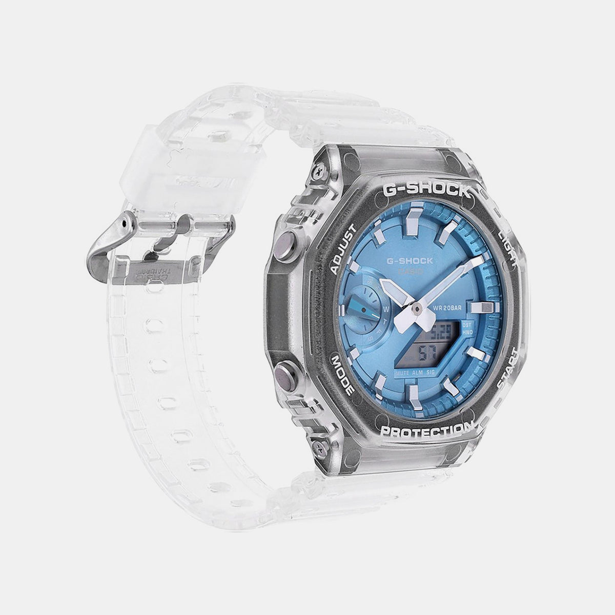 G-Shock Men Quartz Blue Dial Analog-Digital Resin Watch G1690