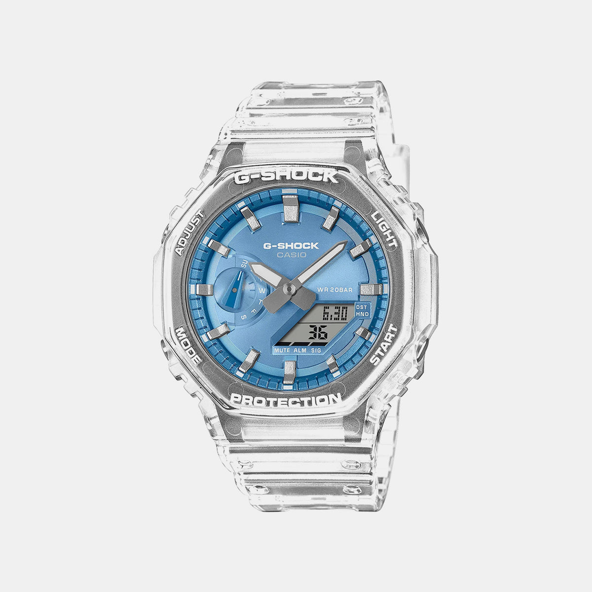 G-Shock Men Quartz Blue Dial Analog-Digital Resin Watch G1690