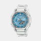 G-Shock Men Quartz Blue Dial Analog-Digital Resin Watch G1690