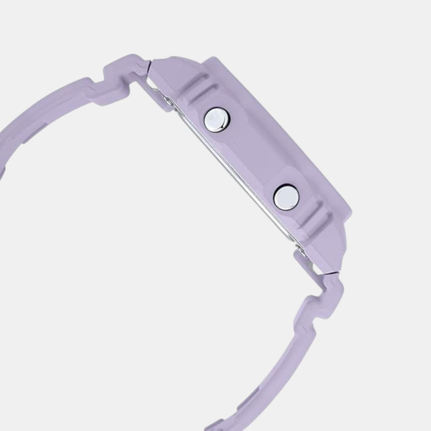 G-Shock Women Quartz Purple Dial Analog-Digital Resin Watch G1692