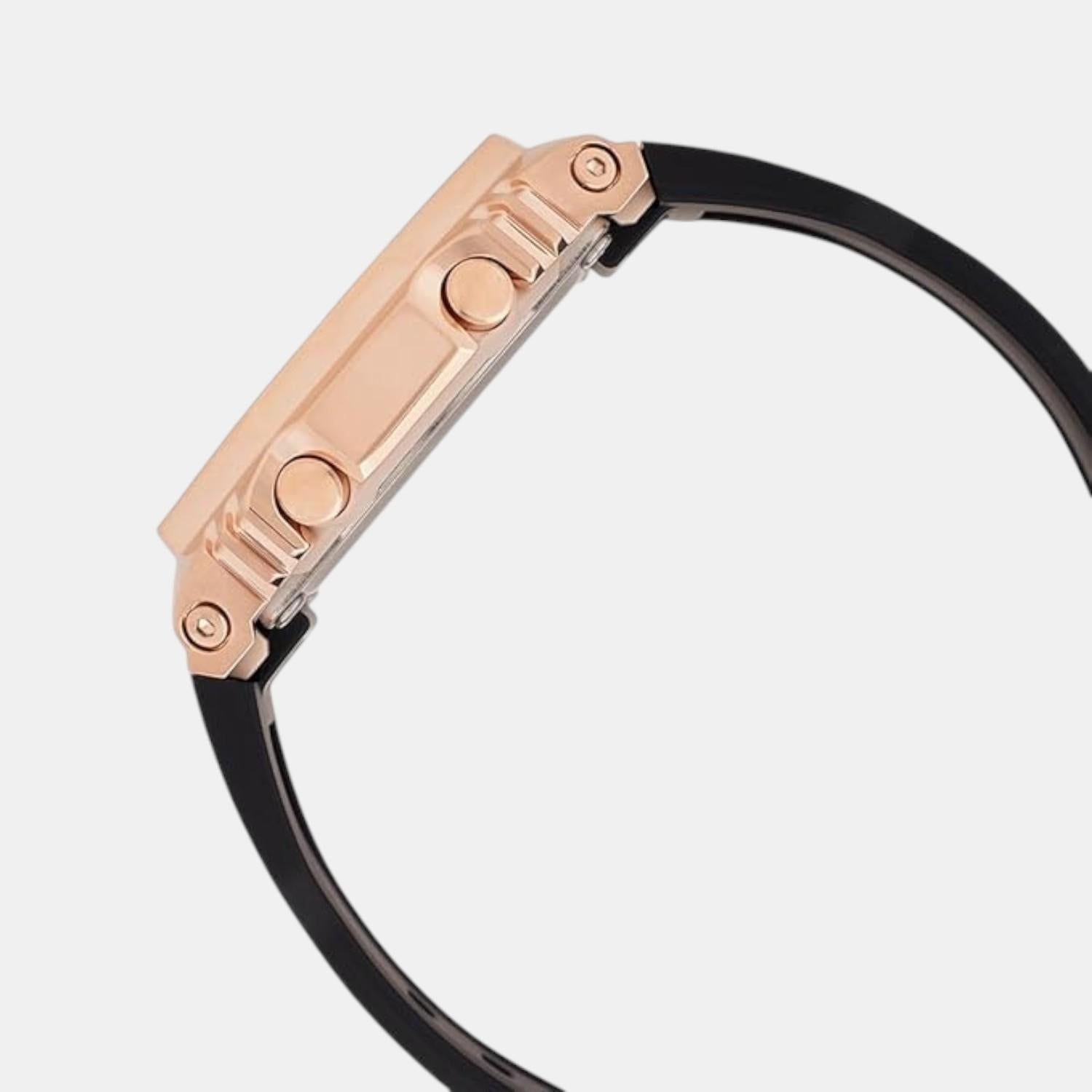 G-Shock Women Quartz Rose Gold Dial Analog-Digital Resin Watch G1693