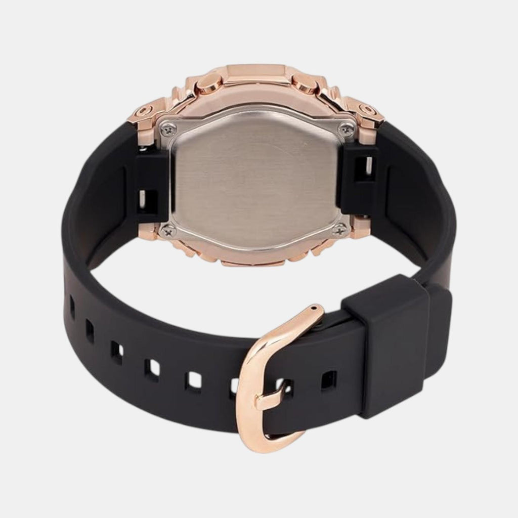 G-Shock Women Quartz Rose Gold Dial Analog-Digital Resin Watch G1693