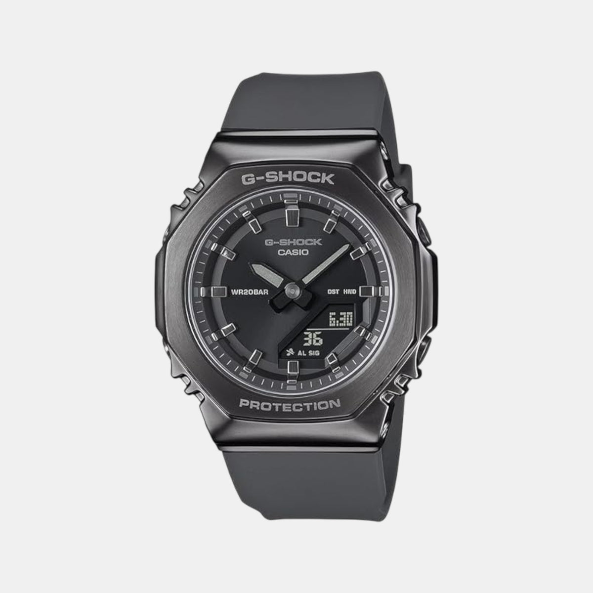 G-Shock Women Quartz Grey Dial Analog-Digital Resin Watch G1695