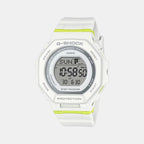 G-Shock Women Quartz White Dial Digital Resin Watch G1696