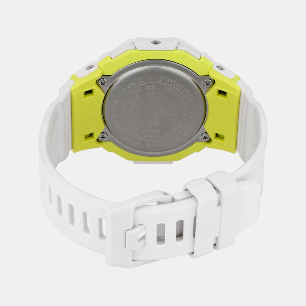 G-Shock Women Quartz White Dial Digital Resin Watch G1696