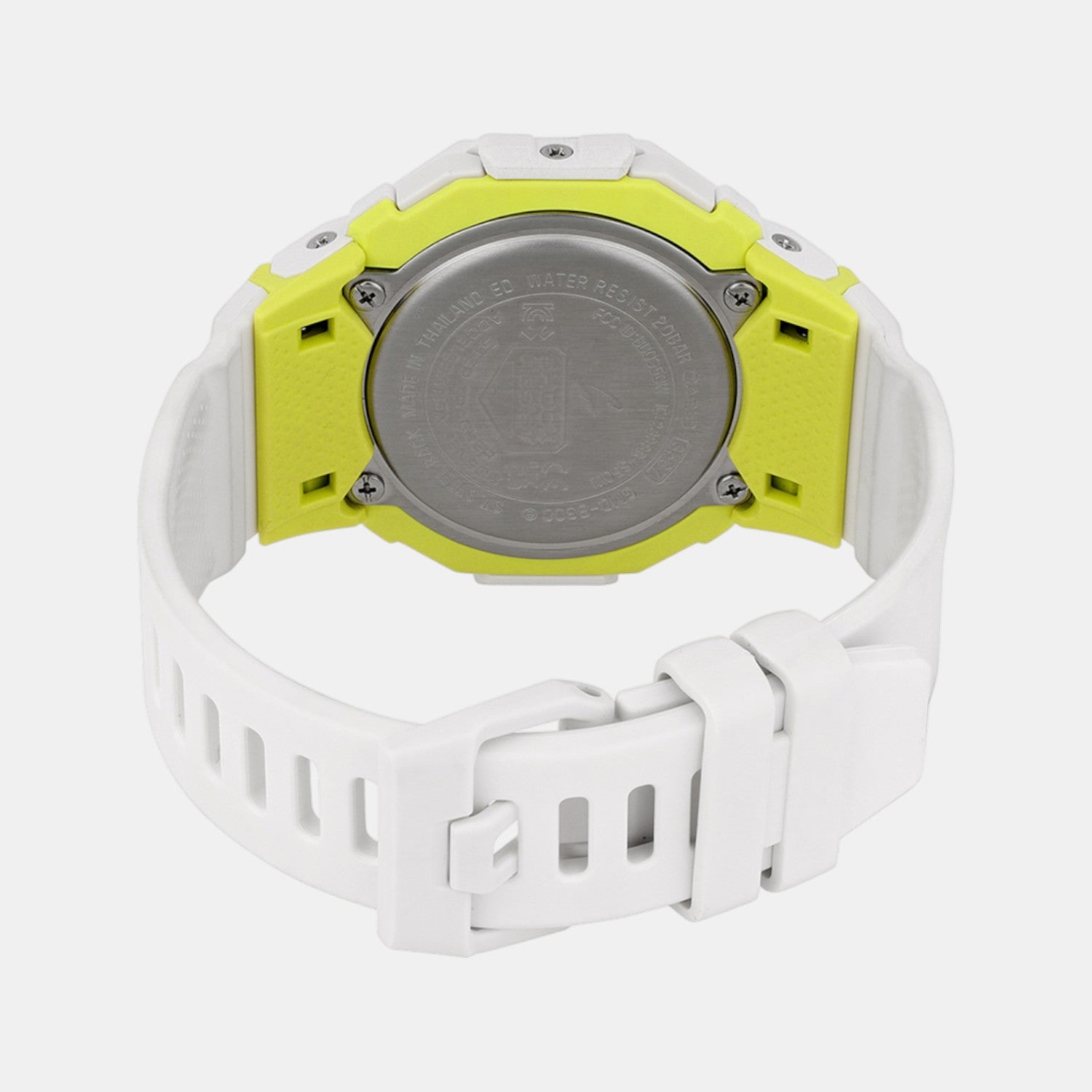 G-Shock Women Quartz White Dial Digital Resin Watch G1696