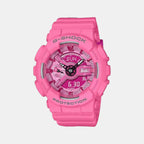 G-Shock Women Quartz Pink Dial Analog-Digital Resin Watch G1697