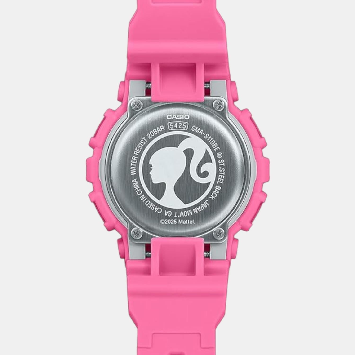 G-Shock Women Quartz Pink Dial Analog-Digital Resin Watch G1697