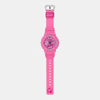 G-Shock Women Quartz Pink Dial Analog-Digital Resin Watch G1697